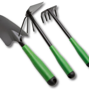 3 Parça Bahçe Seti - Çapa Tırmık Kazma Set (5286)