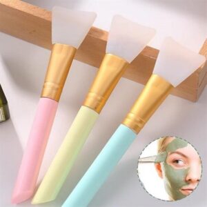 ANKAVERSE® 2li Silikon Temizlemesi Kolay Kullanılabilen Yüz Cilt Bakımı Maske Ve Krem Spatulası