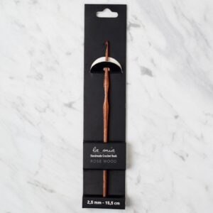La Mia Rosewood 2.5 mm 15.5 cm Ahşap Yün Tığ