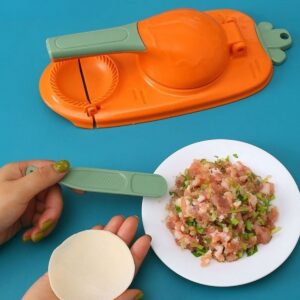 ANKAVERSE® Havuç Tasarımlı Şık Pratik Börek Mantı Hamuru Presleme Börek Yapma Kalıbı