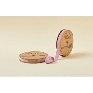 Biye Koton Katlı D58 Gül Kurusu 2 cm 25 Metre %65 Koton %35 Polyester