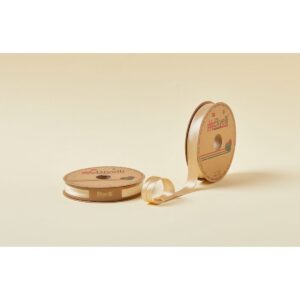 Biye Saten Katlı 067 Bej 2 cm 25 Metre %100 Polyester