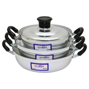 3LÜ ALÜMİNYUM OMLET SET NO-18-20-22 (5286)