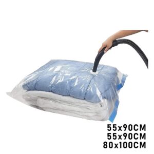 3LÜ SET VAKUMLU POŞET HURÇ 2 ADET XL= 55X90CM + 1ADET XXL= 80X100CM %75 YER TASARRUFU (5286)