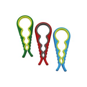 4 BOY PLASTİK KAVANOZ - ŞİŞE AÇACAK RENKLİ (5286)