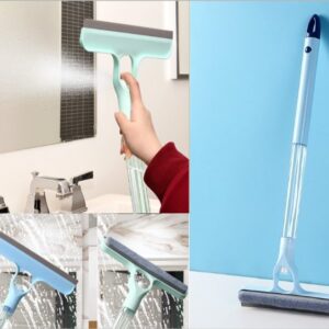 4 in 1 Spreyli Çek Çekli Camsil ve Fırça Aparatı (5286)