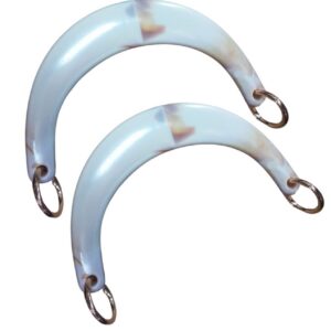 Çanta Sapı Ay Model Beyaz 17 cm