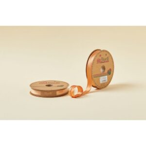 Biye Saten Katlı 096 Açık Hardal 2 cm 25 Metre %100 Polyester