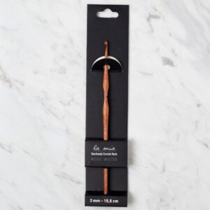 La Mia Rosewood 3 mm 15.5 cm Ahşap Yün Tığ