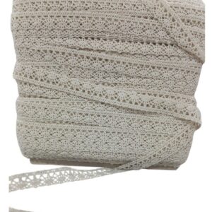 Kopanaki Dantel en 6 cm Krem 1 Metre