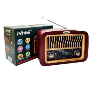 ANKAVERSE® Taşınabilir Klasik AM/FM/SW Transistör Retro Nostaljik Radyo USB Şarjlı