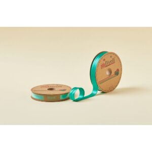 Biye Saten Katlı 085 Koyu Yeşili 2 cm 25 Metre %100 Polyester