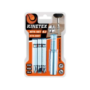 4PCS - PH2-PZ2-SL6  BİTS UÇ SET (5286)