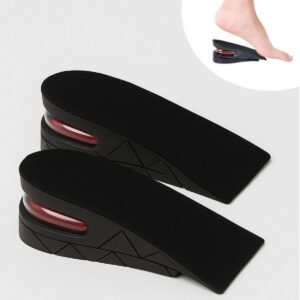 5 cm Boy Uzatıcı Silikon Ortopedik Topuk Tabanlık – Yüksek Konforlu Gizli Yükseltici Ped (Unisex) (5286)