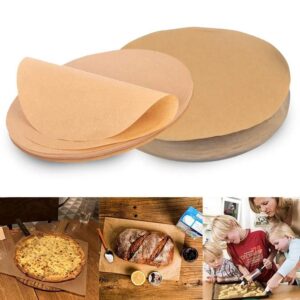 50 Adet Air Fryer Pişirme Kağıdı Yağ Geçirmez  21,5 cm Yuvarlak Model XXL Model Uyumlu (5286)