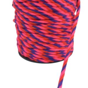 Bileklik ipi, Hediye Paketleme ipi, Şans, Bereket, Aşk, Şifa, Güç 1 mm Pamuk 1 metre Fuşya