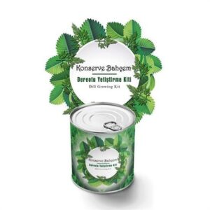 ANKAVERSE® Konserve Bahçem Evde Konservede Dereotu Yetiştirme Kiti Aparatı