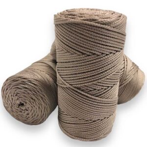 Makrome İpi 3mm Polyester Vizon