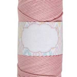 Makrome İpi 3mm Polyester Açık Pembe