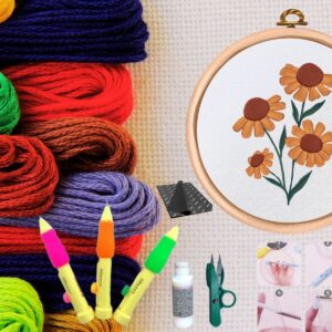 Punch Seti Nakış Seti Kasnaklı Kendin Yap Seti Seri 41