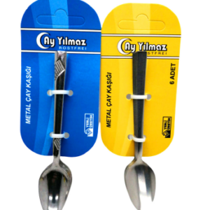 6 PARÇA METAL ÇAY KAŞIK (5286)