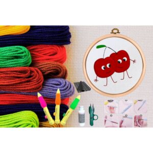 Punch Seti Nakış Seti Kasnaklı Kendin Yap Seti Seri 145