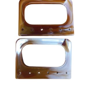 Çanta Sapı Akrilik Kare Delikli 12 cm