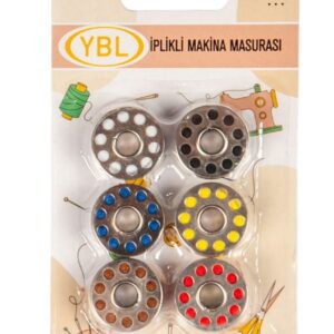 Makine Masurası İplikli Renkli 6'lı