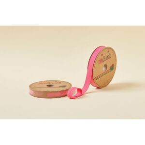 Biye Koton Katlı D24 Fuşya 2 cm 25 Metre %65 Koton %35 Polyester