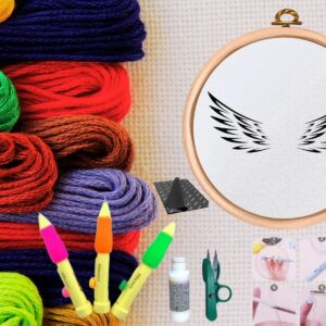 Punch Seti Nakış Seti Kasnaklı Kendin Yap Seti Seri 25