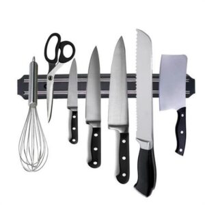 ANKAVERSE® Mıknatıslı Paslanmaz Duvar Bıçak Askısı Standı 33 Cm  Aparat