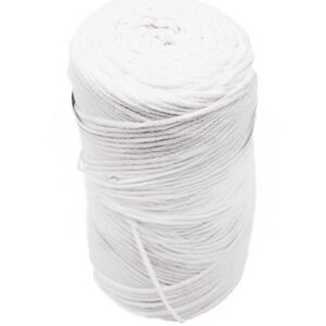 Pamuk Makrome 4 mm İp Beyaz