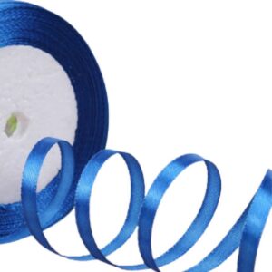 Saten Kurdele 6 mm Petrol Mavisi 10 Metre