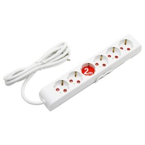 6LI - 2MT UZATMA KABLO - TOPRAKLI GRUP PRİZ (5286)