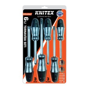 6PCS TORNAVİDA SETİ  6X150 YILDIZ - 5X125 DÜZ-YILDIZ - 4X120 DÜZ-YILDIZ - 3X75 DÜZ (5286)