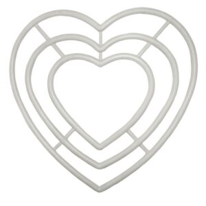 Kalp Makrome Halkası 3'lü 20 cm