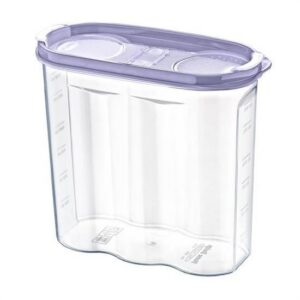 ANKAVERSE® 2 Kapaklı Ölçekli Erzak Kuru Gıda Saklama Kutusu Kabı - 1,7 Litre - SA935