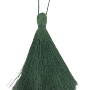 Püskül Tekli 10 cm 1 Adet Haki