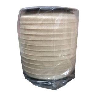 Çamaşır Lastiği Düz 1 cm 1 Metre Krem