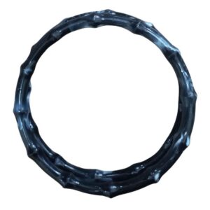 Çanta Sapı Akrilik Yuvarlak Siyah