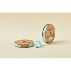 Biye Saten Katlı 010 Mint Yeşili 2 cm 25 Metre %100 Polyester