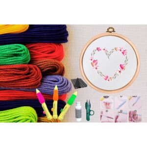 Punch Seti Nakış Seti Kasnaklı Kendin Yap Seti Seri 112