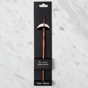 La Mia Rosewood 2 mm 15.5 cm Ahşap Yün Tığ