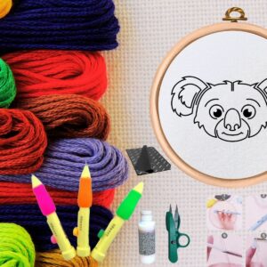 Punch Seti Nakış Seti Kasnaklı Kendin Yap Seti Seri 55