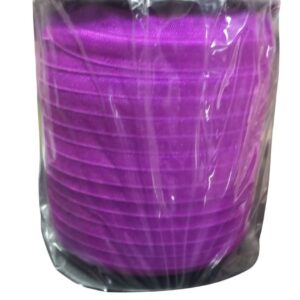 Çamaşır Lastiği Düz 1 cm 1 Metre Mor