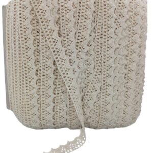 Kopanaki Dantel en 1,5 cm Krem 10 Metre