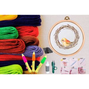 Punch Seti Nakış Seti Kasnaklı Kendin Yap Seti Seri 20