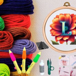 Punch Seti Nakış Seti Kasnaklı Kendin Yap Seti Seri 79