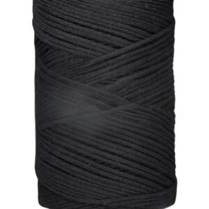 Pamuk Makrome 2 mm Siyah