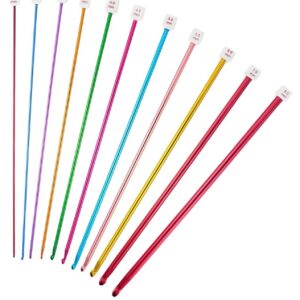 Örgü Tığ Metalize 25 cm 6 Numara